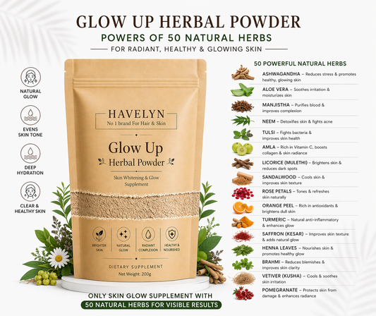 Glow up herbal powder